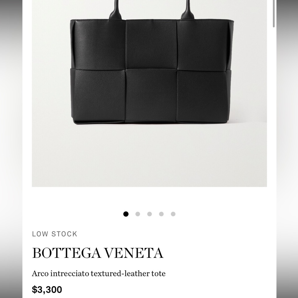 Bottega Venetta Acro medium bag - Picture 2 of 11
